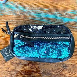 NWT sequin fannypack